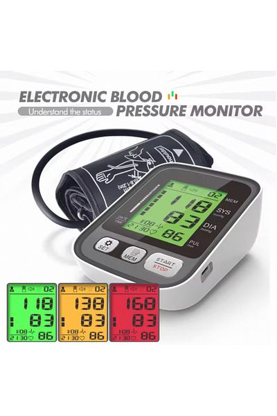 Choice 256A(vc standard) KIUZOU Upper Arm Automatic Blood Pressure Monitor BP Sphygmomanometer Pressure Met