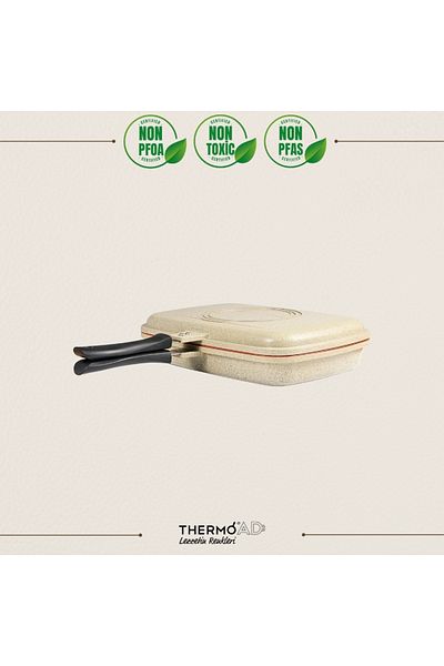 ThermoAD |   Fish Pan |   Sky Cast Series |   Detachable 2 Pieces |   36cm |   Mink