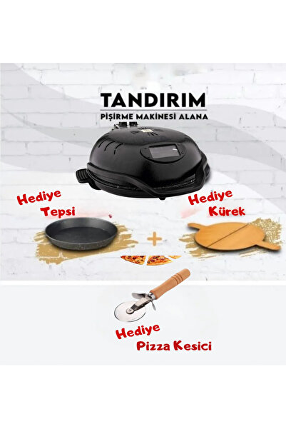 TANDIRIM Ekmek Pişirme Makinesi (PİZZA KESİCİ - KÜREK - TEPSİ HEDİYELİ)