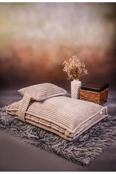 nesia Krem Anne Yanı Bebek Yatağı, Oyun Minderi, Yer Minderi, Çocuk Yatağı, Araba yatak, 1 ADET