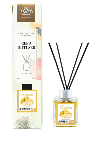 ESVED Muz Kokusu 100 Ml Çubuklu Oda Kokusu