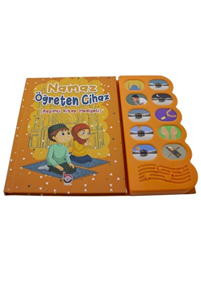 BAYSEM Namaz Öğreten Cihaz Resimli Kitap Seti Turuncu