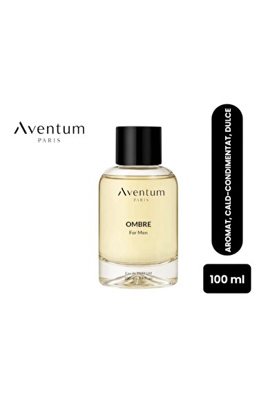 Aventum Paris , Apa de Parfum, Ombre, Barbati, 100ml | Aromat-Dulce | Piper, ...
