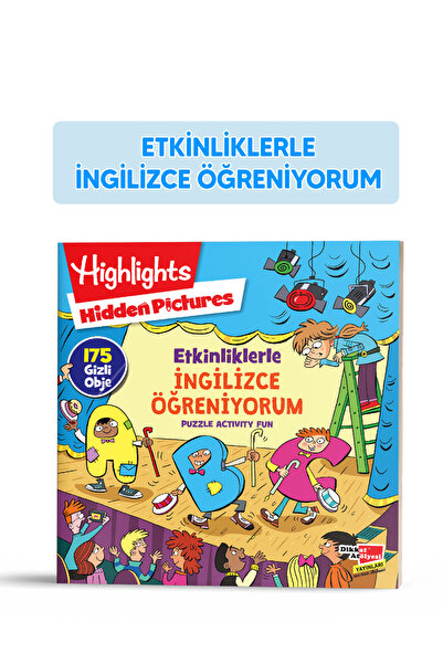Dikkat Atölyesi Yayınları Hidden Pictures ABC Bulmacalar / Kolektif / Dikkat Atölyesi Yayınları / 9786059551397