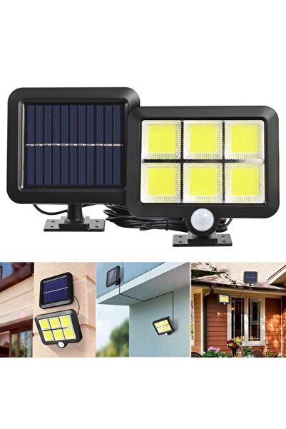 TAREZ FX-028 Güneş Enerjili Solar Lamba Hareket Sensörlü Harici Güneş Panelli...