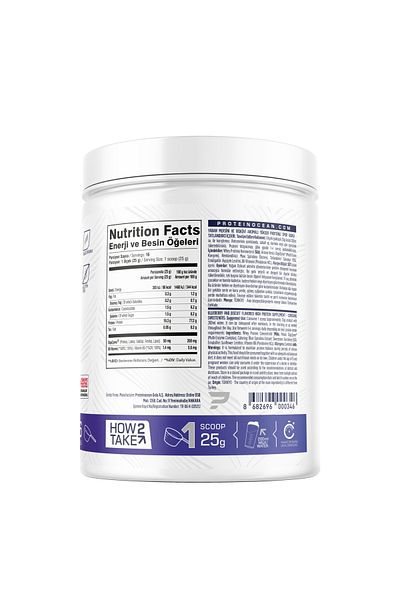 Proteinocean Whey Protein Blueberry Muffin - 400g - 16 Servings