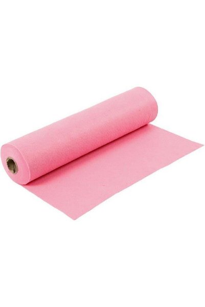 garaccu Meter Thin Felt Fabric 1 mm Pink - 1 Meter (100 cm X 100 cm)