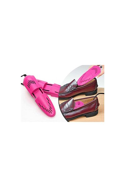 BAYRAM Pink Color Extendable Electric Boot Slipper Boot Shoe Dryer