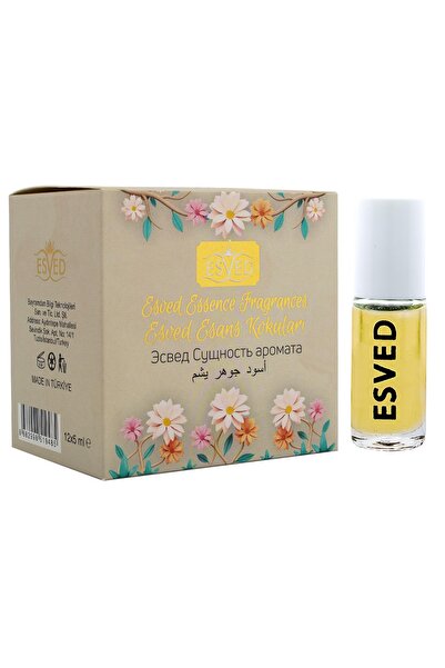 ESVED Sandal Ağacı Kokusu Parfüm Esansı Alkolsüz Esans 5Ml. 12'li Paket