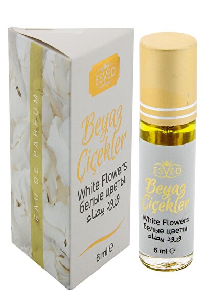 ESVED Beyaz Çiçekler Kokusu Alkolsüz Esans 6Ml.