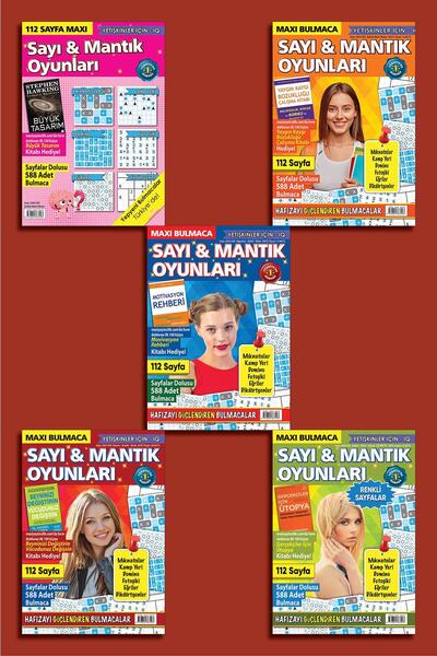 MAXİ Sayı Ve Mantık Oyunları Set-1
