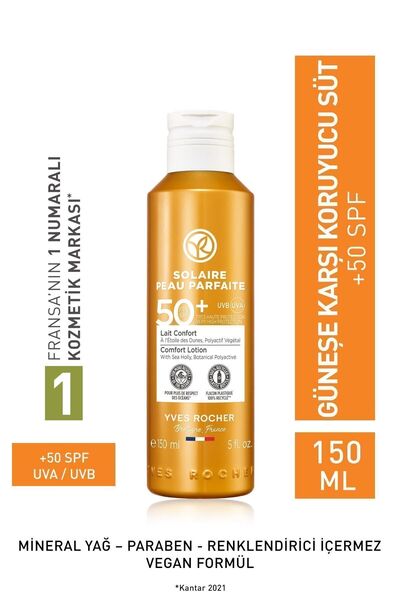 Yves Rocher Spf 50 Güneş Koruyucu Yüz & Vücut Losyonu / Alterra Göz Kremi Hed...