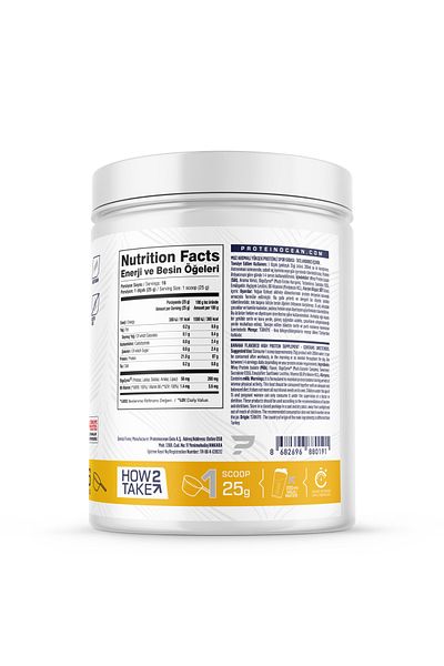 Proteinocean Banana Whey Isolate - 400g - 16 Servings