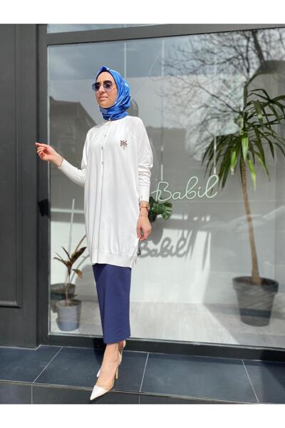 Invee İNVEE Hırka 6283 Ekru