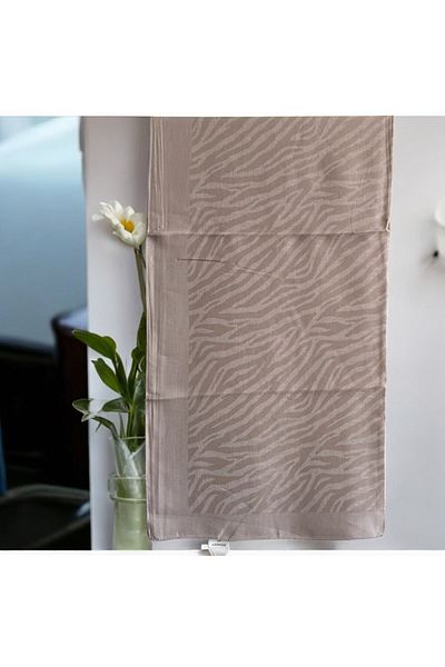 Armine Beige Pamora Shawl 07