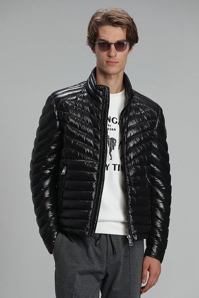 Lufian Luc Goose Feather Men's Coat Black