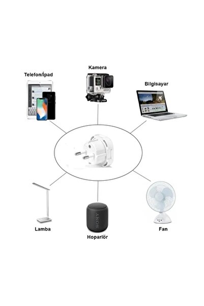 OEM 2 Adet Ingiliz Fiş Adaptör Çevirici Ingiliz-türk Çevirici Priz Adaptör