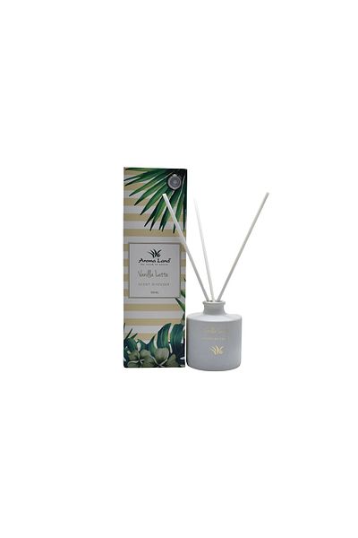 MARCA Reed Diffuser Aroma Land, 100 ml, Vanilla Latte, Orchard Blossom, 2 Buc/set, 2 arome