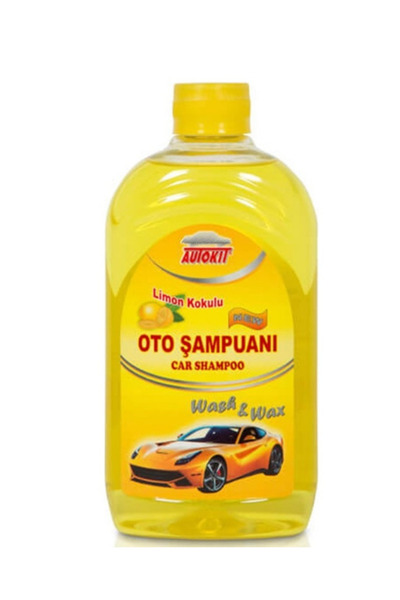 Autokit Oto Şampuan Limon Kokulu 500 ml Araba Şampuanı Oto Yıkama