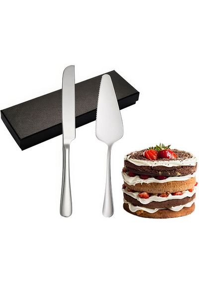 Weather Forecast Steel Silver Pastry Spatula Knife Set Cake Presentation cin512by