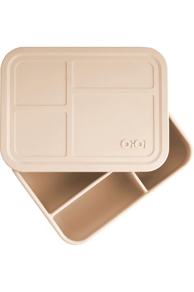 OiOi Lunch Box Bento - Bubble Beige