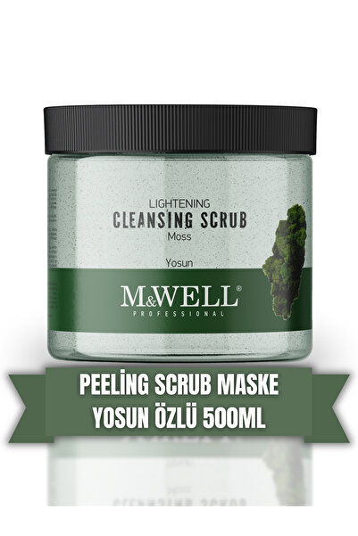 M&Well W-well Peeling Scrub Maske Yosun Özlü 500ml