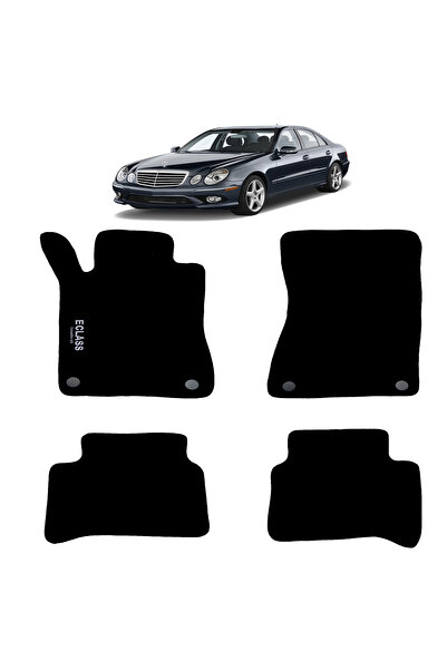 Rizline Mercedes E Serisi W211 Kasa 2003-2009 Halı Paspas Siyah