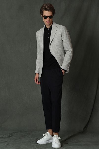 Lufian Daren Sports Men's Blazer Jacket Slim Fit Beige