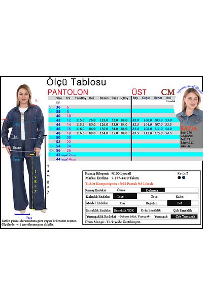 EXİTLİNE Women's Triple Navy Blue Summer Suit Jacket Pants Tshirt