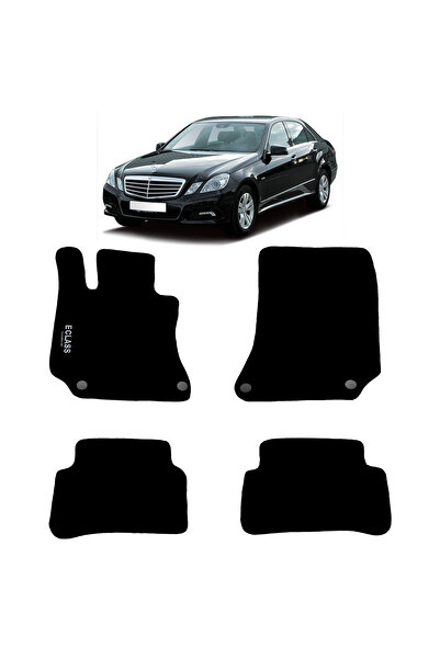 Rizline Mercedes E Serisi W212 Kasa 2009-2016 Halı Paspas Siyah