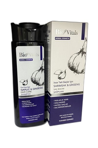 Bio Vitals 400 Ml Ginseng Garlic Extract Shampoo