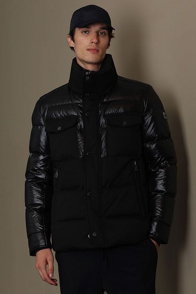 Lufian Genius Goose Feather Men's Coat Black