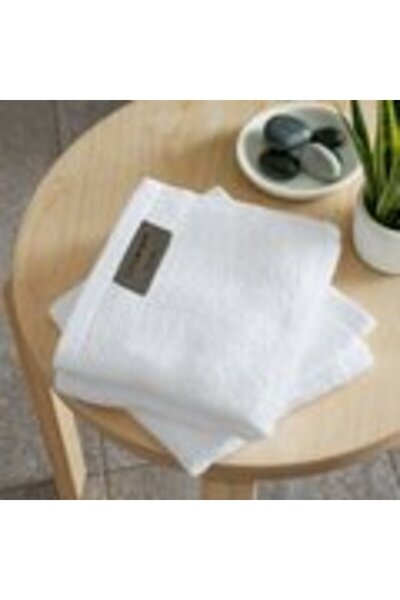 Generic Premium Cotton Face Towel – Quick Dry & Gentle on Skin White