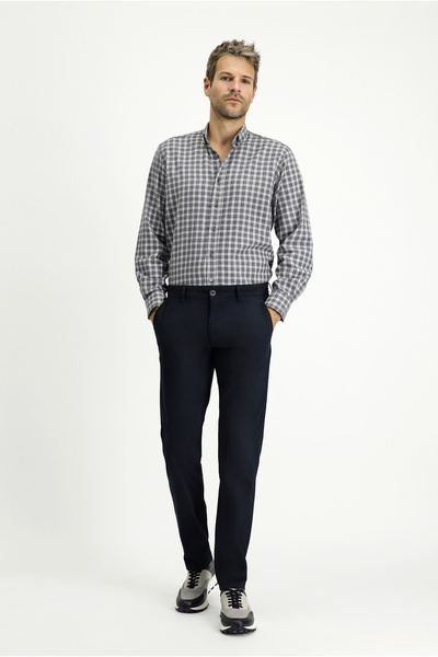 Kiğılı Relaxed Fit Rahat Kesim Likralı Kanvas / Chino Pantolon