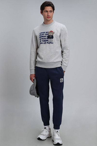 Lufian Bud Men's Sweatshirt Gray