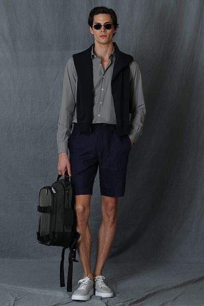 Lufian Ανδρικό έξυπνο πουκάμισο Makro Comfort Slim Fit Nefti Green
