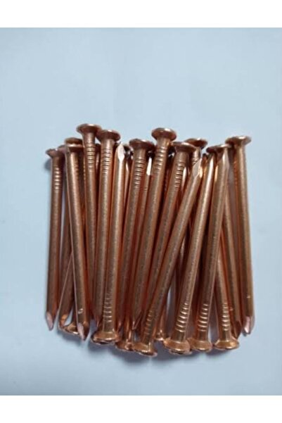 Uzerkan Bakır Çivi Saf Bakır Ağaç Çivisi ( 20ad.)5 Cmx 3.5mm