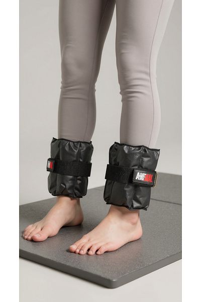 DSport Hand and Foot Ankle Weight 2X1Kg Black – Fold Your Strength with It