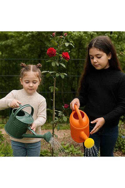 Nimini Kids Seasonal Baby Girl Children's Turtleneck Extra Flexible Ribbed Body (Set of 2)