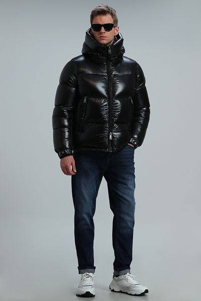 Lufian Douglas Goose Feather Men's Coat Black