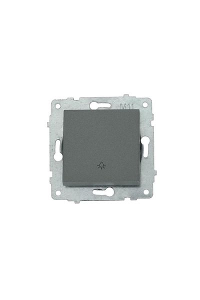 Tenda 3 Pieces of Ovivo Grano Smoked Bell Switch Light is Frameless