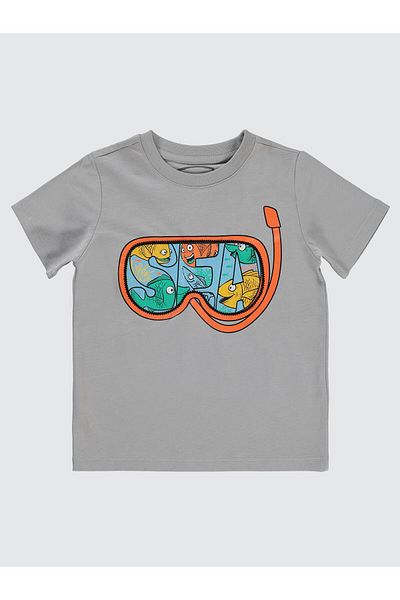 Civil Boys Boy's T-shirt 2-5 Years Gray