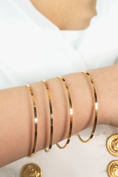 İdeal Sarraf 22 Ayar Işçiliksiz Yatırımlık Kibrit Çöpü Bilezik 10 gr