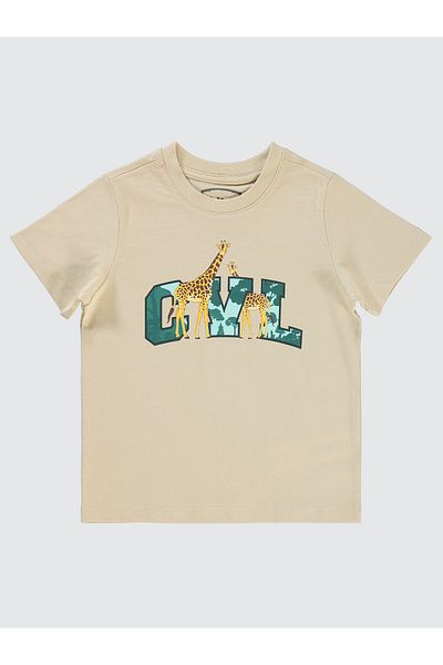 Civil Boys Boy's T-Shirt 2-5 Years Stone Color