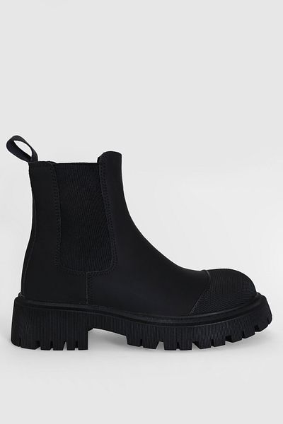 Lufian Black Sage Women's Leather Boots