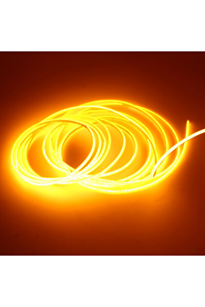 Cata 25 METRE CATA CT 4561 Neon Yapışkanlı Cob Led Amber Işık 220V