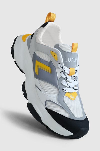 Lufian Rox White Men's Sneaker Shoes