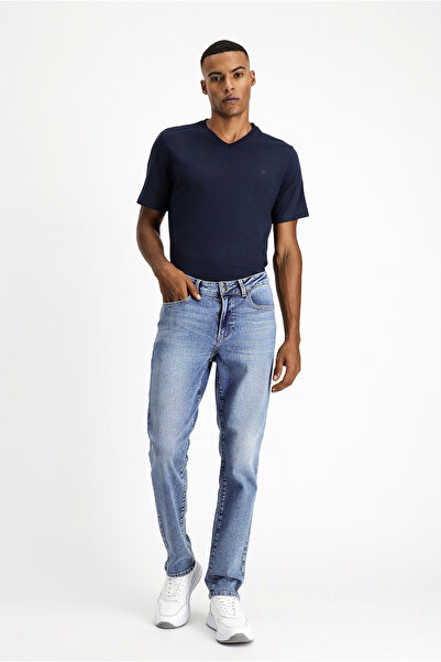 Kiğılı Slim Fit Dar Kesim Likralı Denim Pantolon