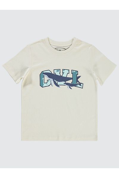 Civil Boys Boy's T-Shirt 6-9 Years Ivory