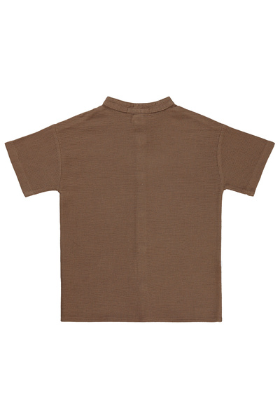 Civil Boys Boy's Shirt 6-9 Years Old Brown